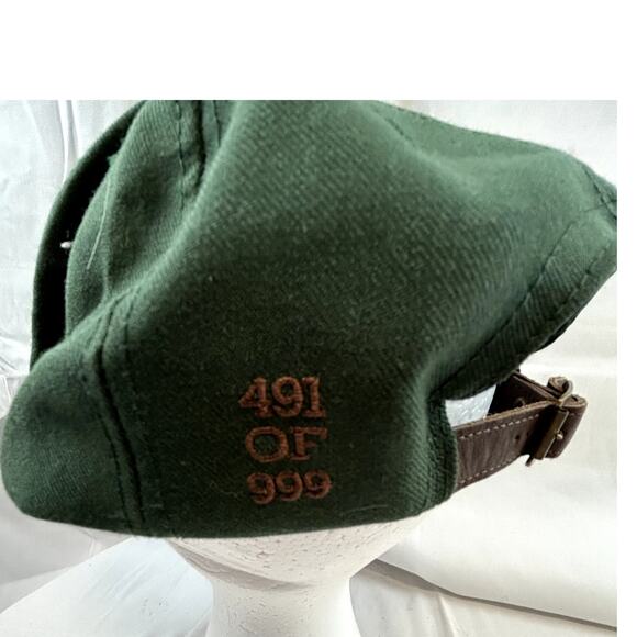 491 of 999 National Finals Rodeo Cap XXXIX 39th Green with leather bill USA made - Picture 2 of 7